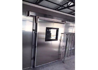 Puerta automática del sitio del congelador, puerta industrial del congelador para la comida/la fábrica de la droga