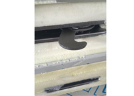 El panel de bocadillo de acero modificado para requisitos particulares, los paneles aislados cerradura de la leva para el caso de demostración de la exhibición